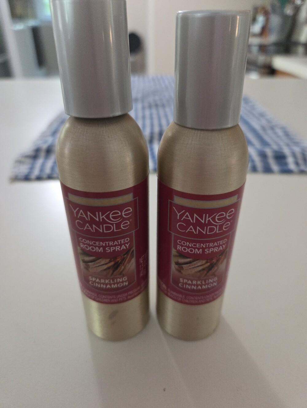 Yankee Candle Sparkling Cinnamon Concentrated Room Sprays Set Of 2